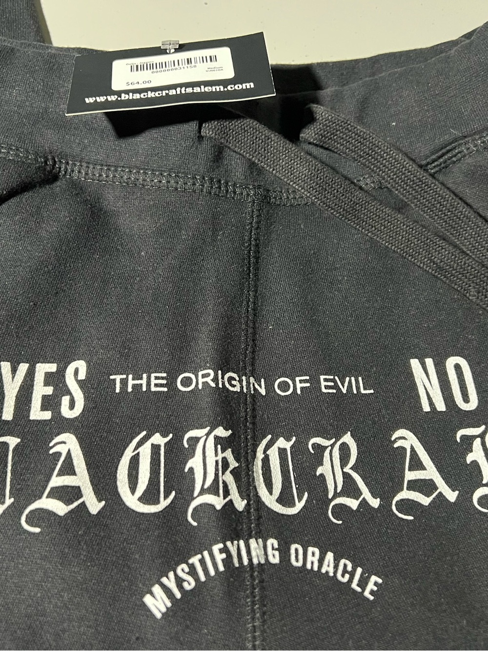 Blackcraft Cult Ouija Print Joggers Sweatpants NWT Brand New - Picture 6 of 8